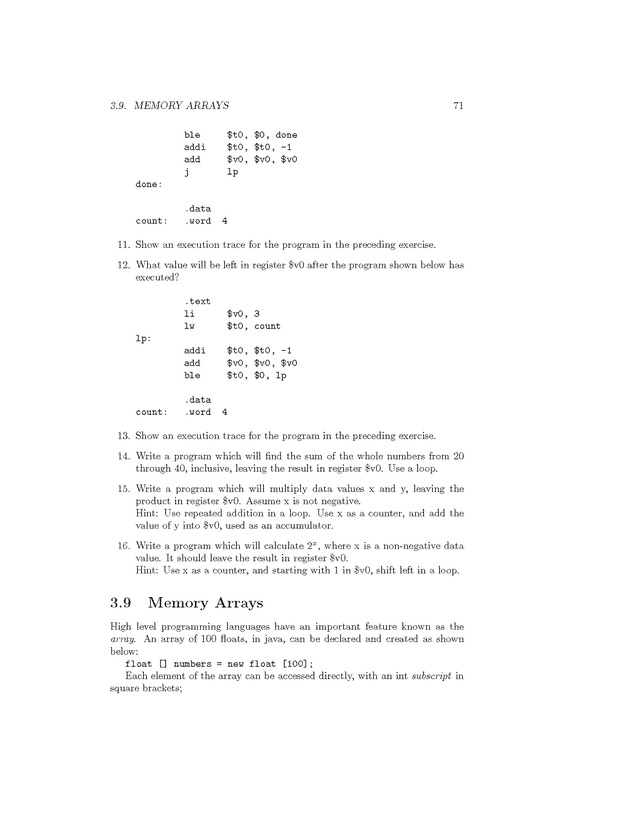 Computer Organization with MIPS - Page 71